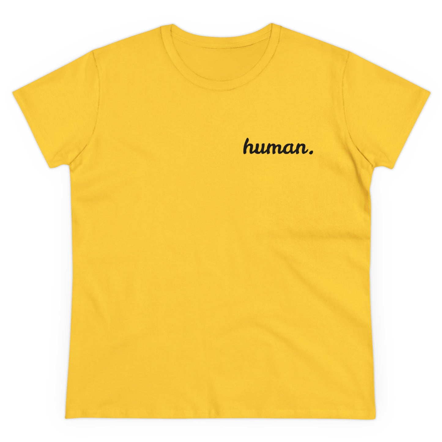 PeacePlease! Women's Cotton Shirt "human."