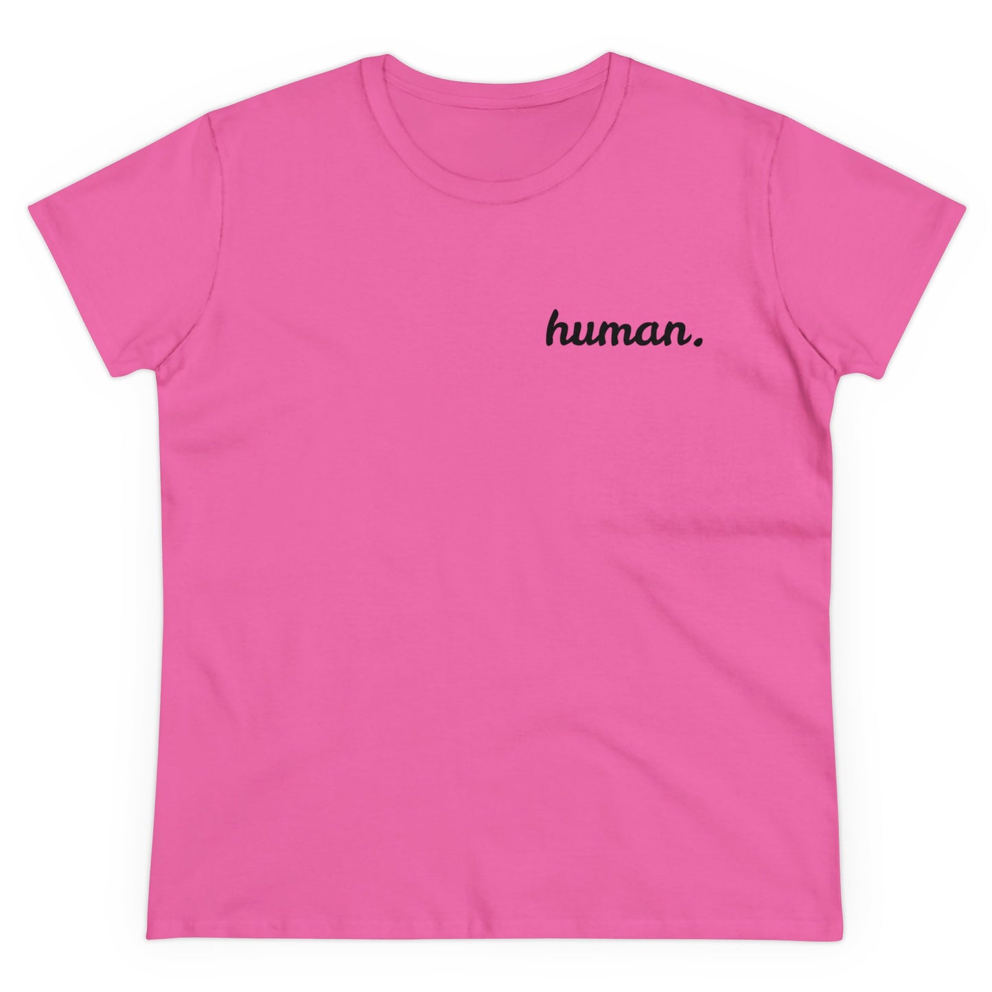PeacePlease! Women's Cotton Shirt "human."