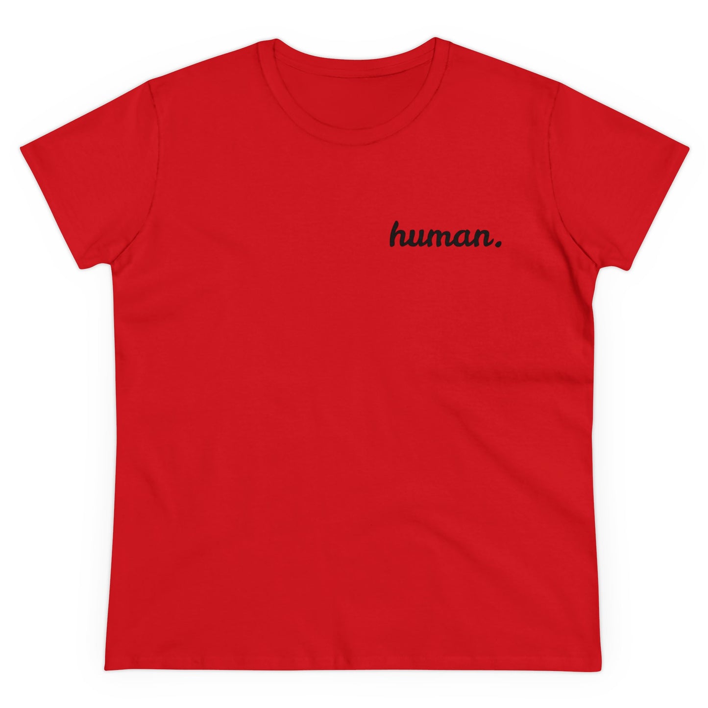 PeacePlease! Women's Cotton Shirt "human."