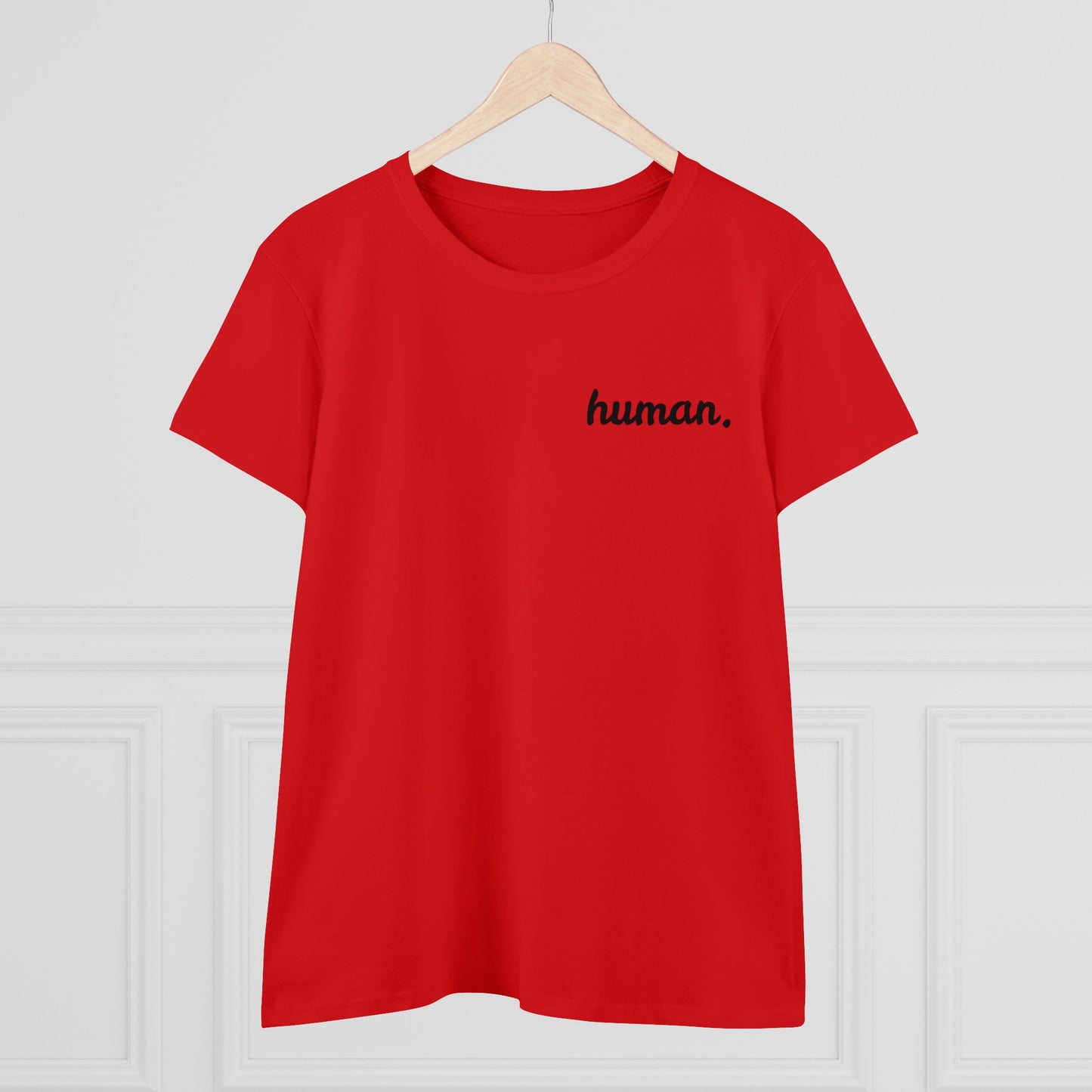 PeacePlease! Women's Cotton Shirt "human."