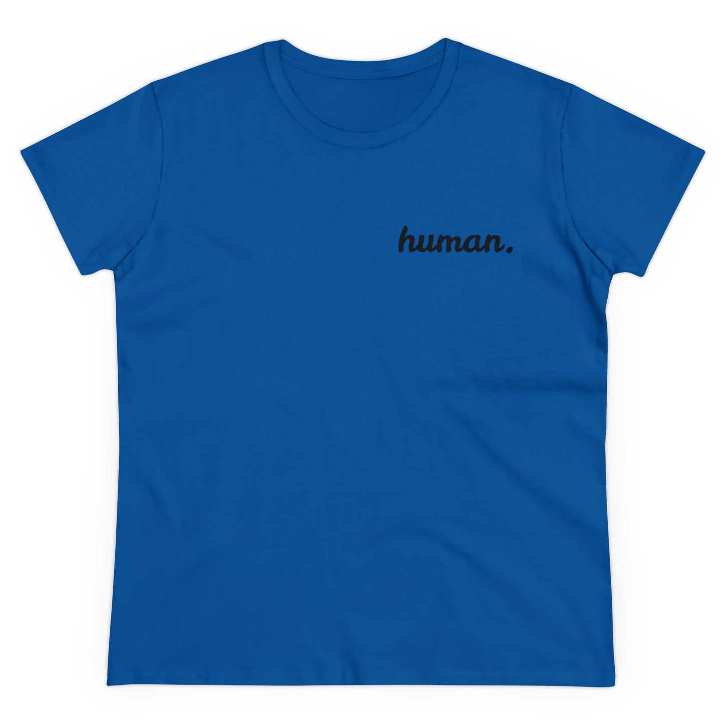 PeacePlease! Women's Cotton Shirt "human."