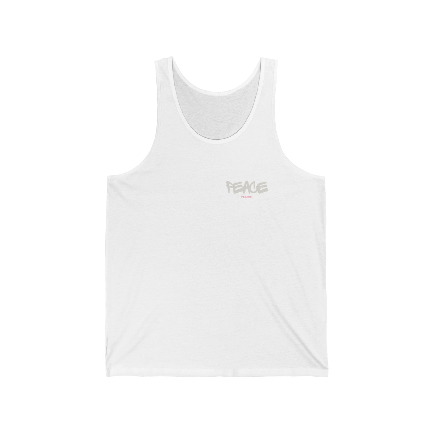 PeacePlease! Jersey Tank Top