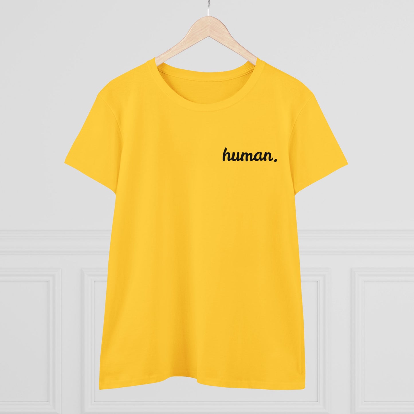 PeacePlease! Women's Cotton Shirt "human."